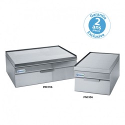 PLAN DE TRAVAIL AVEC TIROIR GN 1/2 - GAMME 600 PNC706 FURNOTEL
