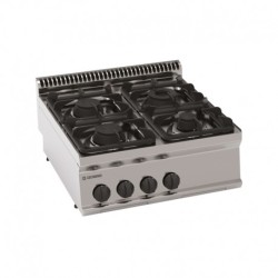 ELEMENT TOP PLAQUE DE CUISSON 4 FEUX PC70G7 FURNOTEL