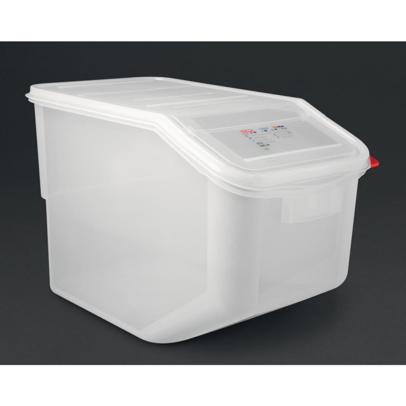 Boîte à ingrédients transparente Araven 50L CR975 Araven Boîte à ingrédients transparente Araven 50L CR975 Araven