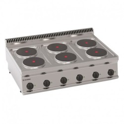 ELEMENT TOP 6 PLAQUES RONDES PCR105E7 FURNOTEL