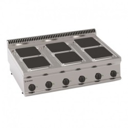 ELEMENT TOP 6 PLAQUES CARRÉES PCS105E7 FURNOTEL
