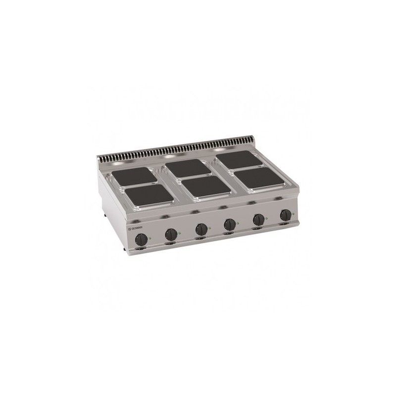 ELEMENT TOP 6 PLAQUES CARRÉES PCS105E7 FURNOTEL