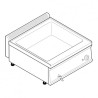 BAIN MARIE GN2/1 - GAZ BM70G7 FURNOTEL