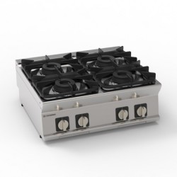 ELEMENT TOP 4 FEUX VIFS SUPER - À POSER - GAZ PCG8SG7 FURNOTEL
