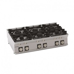 ELEMENT TOP 6 FEUX VIFS - À POSER - GAZ PCG12G7 FURNOTEL