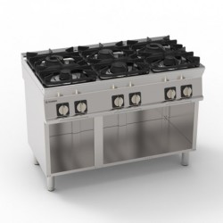 ELEMENT MONOBLOC 6 FEUX VIFS - GAZ PCG12FG7 FURNOTEL