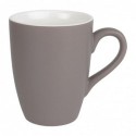 Mug pastel mat en porcelaine Olympia gris 320ml  CS041 Olympia