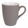 Mug pastel mat en porcelaine Olympia gris 320ml  CS041 Olympia