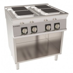 ÉLEMENT MONOBLOC 4 PLAQUES  CARRÉES PCS8FE7 FURNOTEL