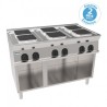 ÉLEMENT MONOBLOC 6 PLAQUES  CARRÉES PCS12FE7 FURNOTEL