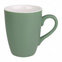 Mug pastel mat en porcelaine Olympia vert 320ml  CS044 Olympia