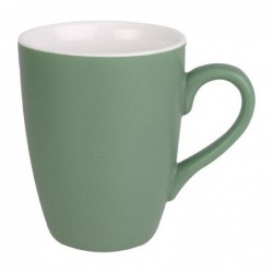 Mug pastel mat en porcelaine Olympia vert 320ml  CS044 Olympia