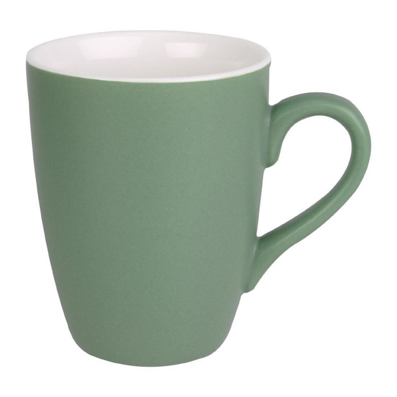 Mug pastel mat en porcelaine Olympia vert 320ml CS044 Olympia Mug pastel mat en porcelaine Olympia vert 320ml CS044 Olympia