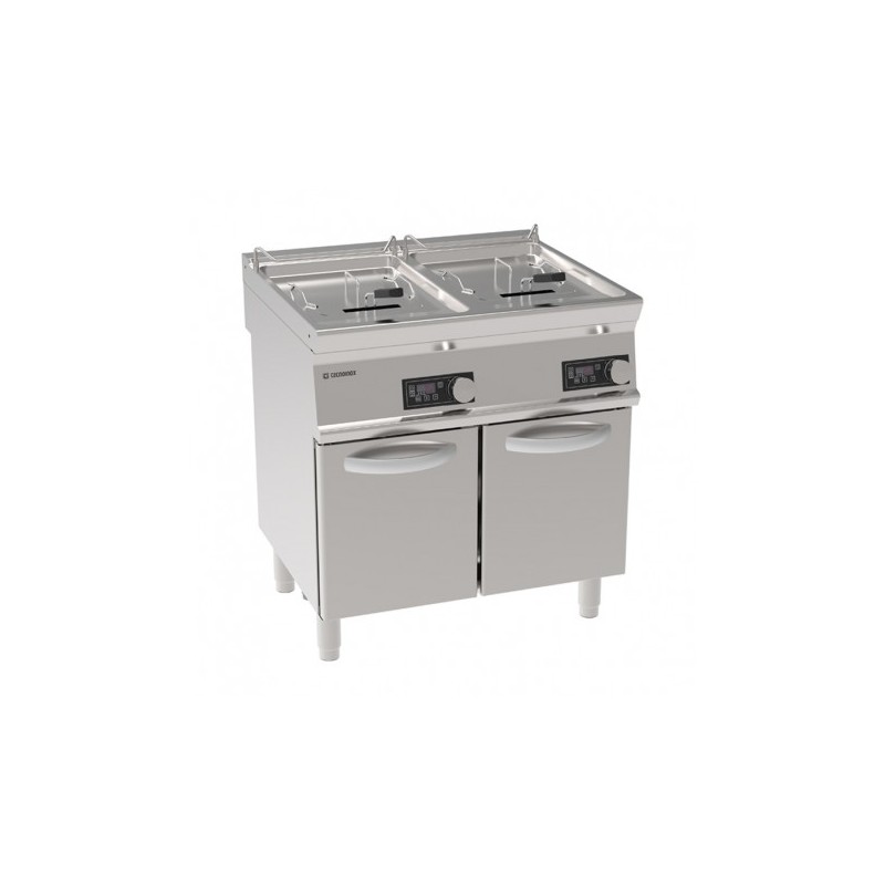 FRITEUSE ÉLECTRIQUE SUR COFFRE COMMANDES ELECTRONIQUES 2  X 13 LITRES FRD83FE7 FURNOTEL