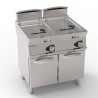 FRITEUSE GAZ 2X 13 L - SUR COFFRE - TUYERES TRAVERSANTES FR83FG7T FURNOTEL