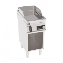 ÉLEMENT MONOBLOC PLAQUE À SNACKER LISSE CHROMÉE - 1 ZONE - COMMANDES ÉLECTRONIQUES FTCD4FE71 FURNOTEL