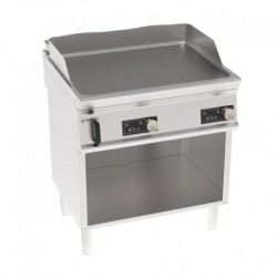 ÉLEMENT MONOBLOC PLAQUE À SNACKER LISSE - 2 ZONES - COMMANDES ÉLECTRONIQUES FTLD8FE71 FURNOTEL