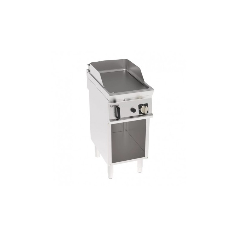 ÉLEMENT MONOBLOC PLAQUE À SNACKER LISSE - 2 ZONES - GAZ FTL4FG71 FURNOTEL