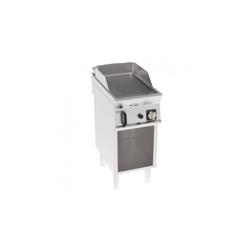 ÉLEMENT MONOBLOC PLAQUE À SNACKER RAINURÉE - 1 ZONE - GAZ FTR4FG71 FURNOTEL