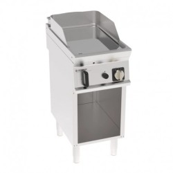 ÉLEMENT MONOBLOC PLAQUE À SNACKER LISSE CHROMÉE - 1 ZONE - GAZ FTC4FG71 FURNOTEL