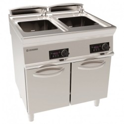 CUISEUR A PATES ELECTRIQUE COMMANDES ELECTRONIQUES 2 X 24 LITRES CPD8FE7 FURNOTEL
