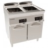CUISEUR A PATES ELECTRIQUE COMMANDES ELECTRONIQUES 2 X 24 LITRES CPD8FE7 FURNOTEL