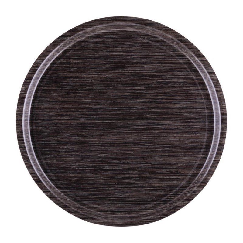 Plateau rond antidérapant Roltex 450mm wengé CS451 Roltex Plateau rond antidérapant Roltex 450mm wengé CS451 Roltex