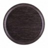 Plateau rond antidérapant Roltex 450mm wengé CS451 Roltex