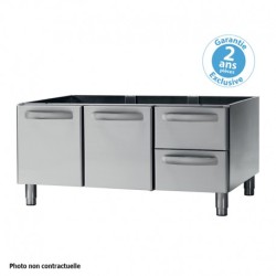 PLACARD 2 PORTES + 2 TIROIRS 3 MODULES VNC12L7 FURNOTEL