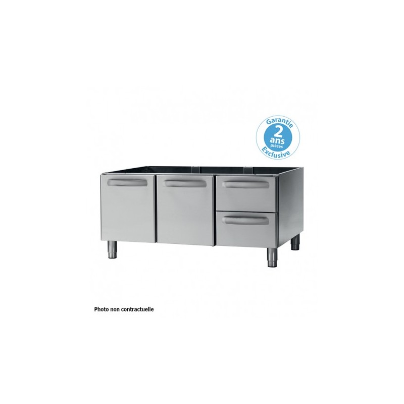 PLACARD 2 PORTES + 2 TIROIRS 3 MODULES VNC12L7 FURNOTEL PLACARD 2 PORTES + 2 TIROIRS 3 MODULES VNC12L7 FURNOTEL