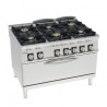 FOURNEAU 6 FEUX / FOUR GAZ EXTRA LARGE PFXH12GG9 FURNOTEL