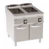 CUISEUR À PÂTES ÉLECTRIQUE 2X 40 L - COMMANDES MÉCANIQUES CP8FE9 FURNOTEL