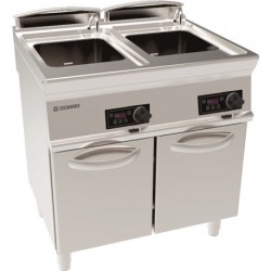 CUISEUR A PATES ELECTRIQUE COMMANDES ELECTRONIQUES 2 X 40 LITRES CPD8FE9 FURNOTEL