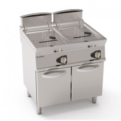 FRITEUSE SUR COFFRE ÉLECTRIQUE 2X 17 L - COMMANDES MÉCANIQUES FR87FE9 FURNOTEL