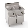 FRITEUSE SUR COFFRE ÉLECTRIQUE 2X 17 L - COMMANDES MÉCANIQUES FR87FE9 FURNOTEL