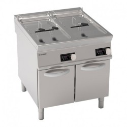 FRITEUSE SUR COFFRE ELECTRIQUE COMMANDES ELECTRONIQUES 2 X 21 LITRES FRD81FE9 FURNOTEL
