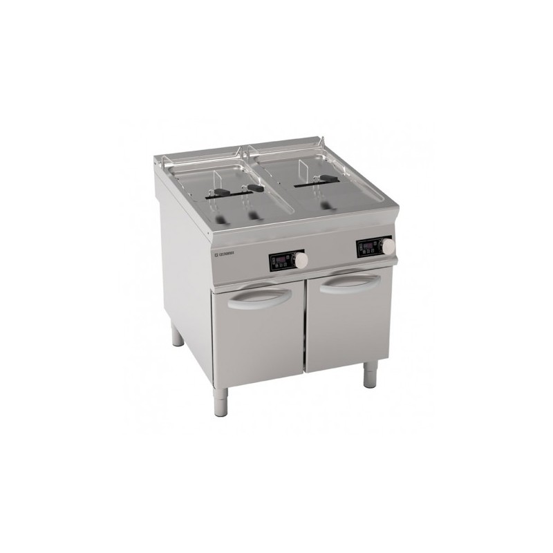FRITEUSE SUR COFFRE ELECTRIQUE COMMANDES ELECTRONIQUES 2 X 21 LITRES FRD81FE9 FURNOTEL