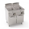 FRITEUSE SUR COFFRE GAZ - 2X 17 L - CUVE EN V FRV87FG9T FURNOTEL