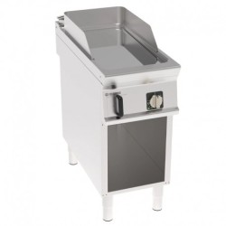 ÉLEMENT MONOBLOC PLAQUE À SNACKER LISSE CHROMÉE - 1 ZONE FTC4FE91 FURNOTEL