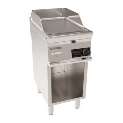 ÉLEMENT MONOBLOC PLAQUE À SNACKER LISSE - COMMANDES ÉLECTRONIQUES - 1 ZONE FTLD4FE91 FURNOTEL