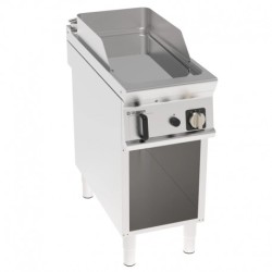 ÉLEMENT MONOBLOC PLAQUE À SNACKER LISSE CHROMÉE - GAZ - 1 ZONE FTC4FG91 FURNOTEL