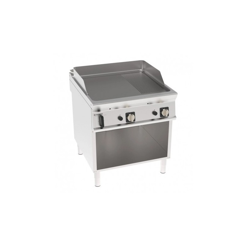 ÉLEMENT MONOBLOC PLAQUE À SNACKER MIXTE - GAZ - 2 ZONES FTR8FG91 FURNOTEL