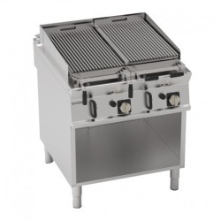 GRILLADE CHARCOAL DOUBLE - GAZ - SUR PLACARD OUVERT GR8FG9T FURNOTEL