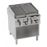 GRILLADE CHARCOAL DOUBLE - GAZ - SUR PLACARD OUVERT GR8FG9T FURNOTEL