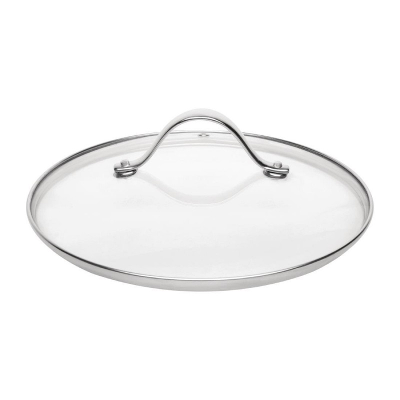 Couvercle en verre pour casserole Vogue 180mm CS544 Vogue Couvercle en verre pour casserole Vogue 180mm CS544 Vogue