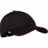 Casquette baseball Cool Vent Chef Works noire et rouge A945 Chef Works