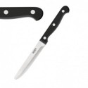 Couteaux à steak arrondis Olympia noirs (x12) CS716 Olympia