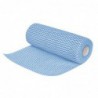 Chiffons non tissés Jantex bleus (rouleau de 100 chiffons) CS806 Jantex