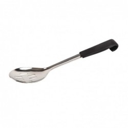 Cuillère de service perforée manche noir Vogue 34 cm CS911 Vogue