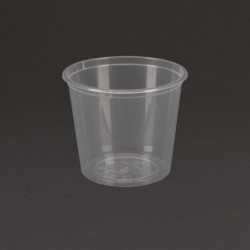 Pots à sauce micro-ondables en plastique Fiesta Recyclable 150ml (lot de 100) CT083 Fiesta